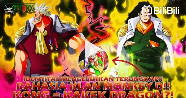 ONE PIECE MENGGILA?! MONKEY D KONG TERNYATA KAKEK DRAGON?! IDENTITAS ...
