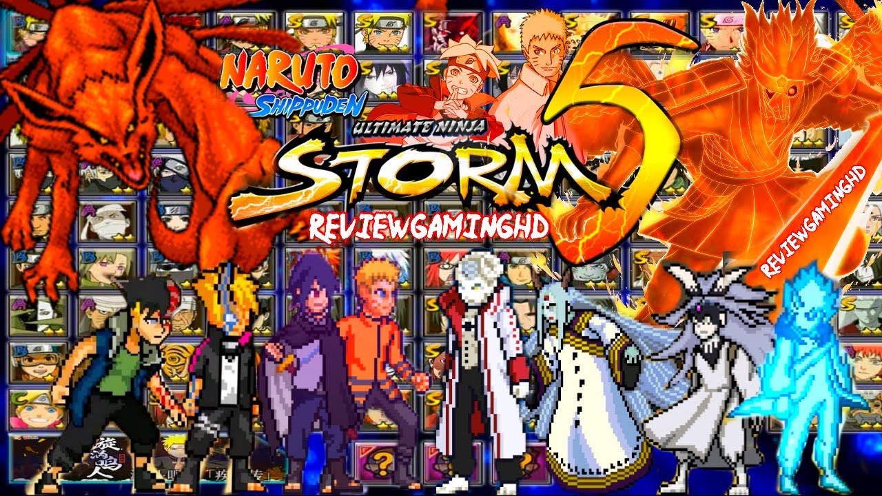 Naruto Storm 5 Mugen APK para ANDROID - 2022 ( OFFLINE +DOWNLOAD+