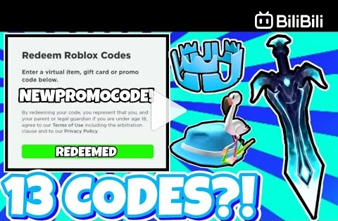 ALL 3 NEW ROBLOX PROMO CODE ON ROBLOX 2021!  December Roblox Promo Codes  (NEW) - BiliBili