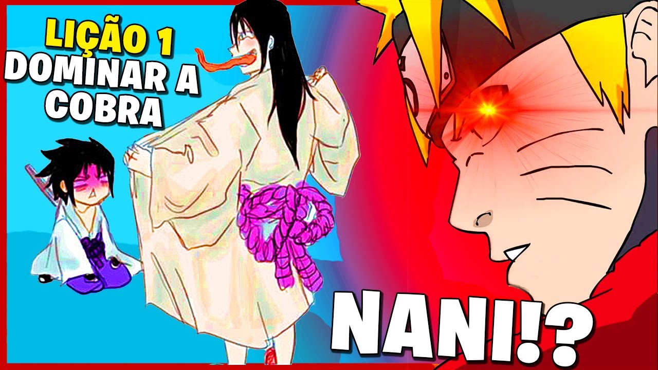 Tirinha Naruto Clássico: Naruto Uzumaki and Jiraiya