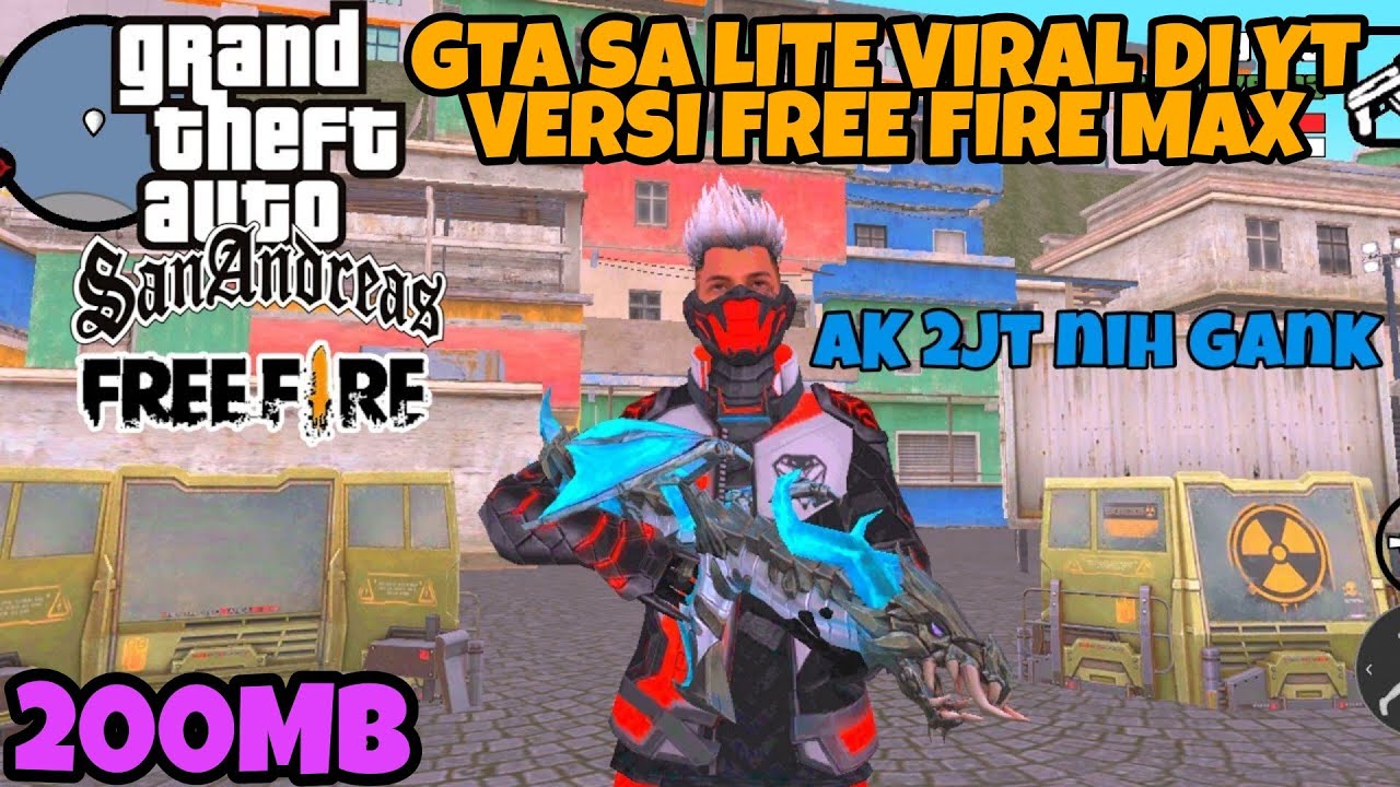 GTA SAN ANDREAS  FREE FIRE MOD ALL GPU 200MB NO SHORT LINK - BiliBili