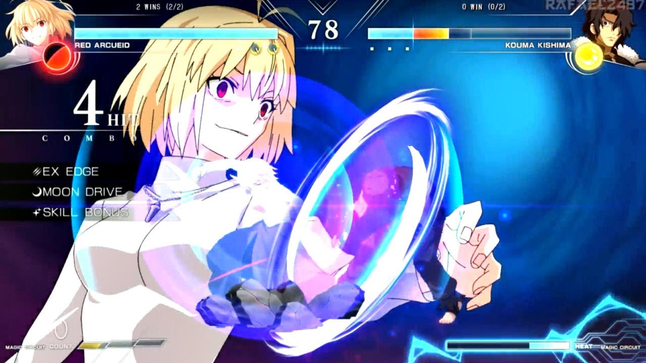 MELTY BLOOD: TYPE LUMINA HD Gameplay Walkthrough Part 1 - Arcueid Brunestud  Story ( PC ) 