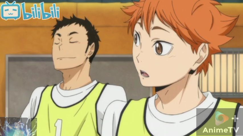 haikyuu s1 eng dub ep 14 - BiliBili