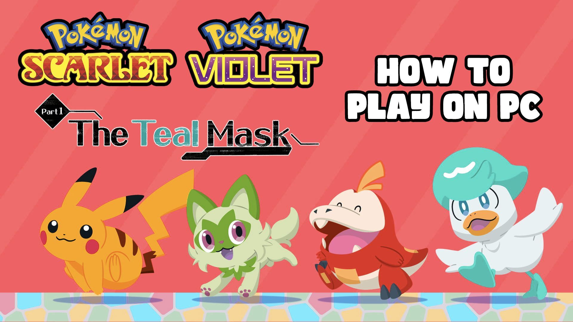 How to Download Yuzu Emulator for Pokémon Scarlet The Teal Mask DLC on PC  (XCI) - BiliBili