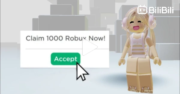 HOW TO GET FREE ITEMS ON ROBLOX - BiliBili