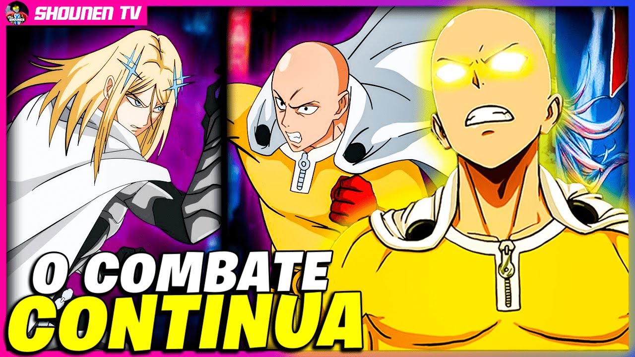 DE NOVO? ELE SUPEROU TODO MUNDO!? ATÉ O SAITAMA? One punch man