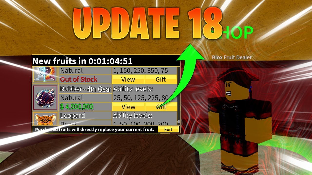 UPDATE 20] Blox Fruits Gear Fourth Test - Roblox