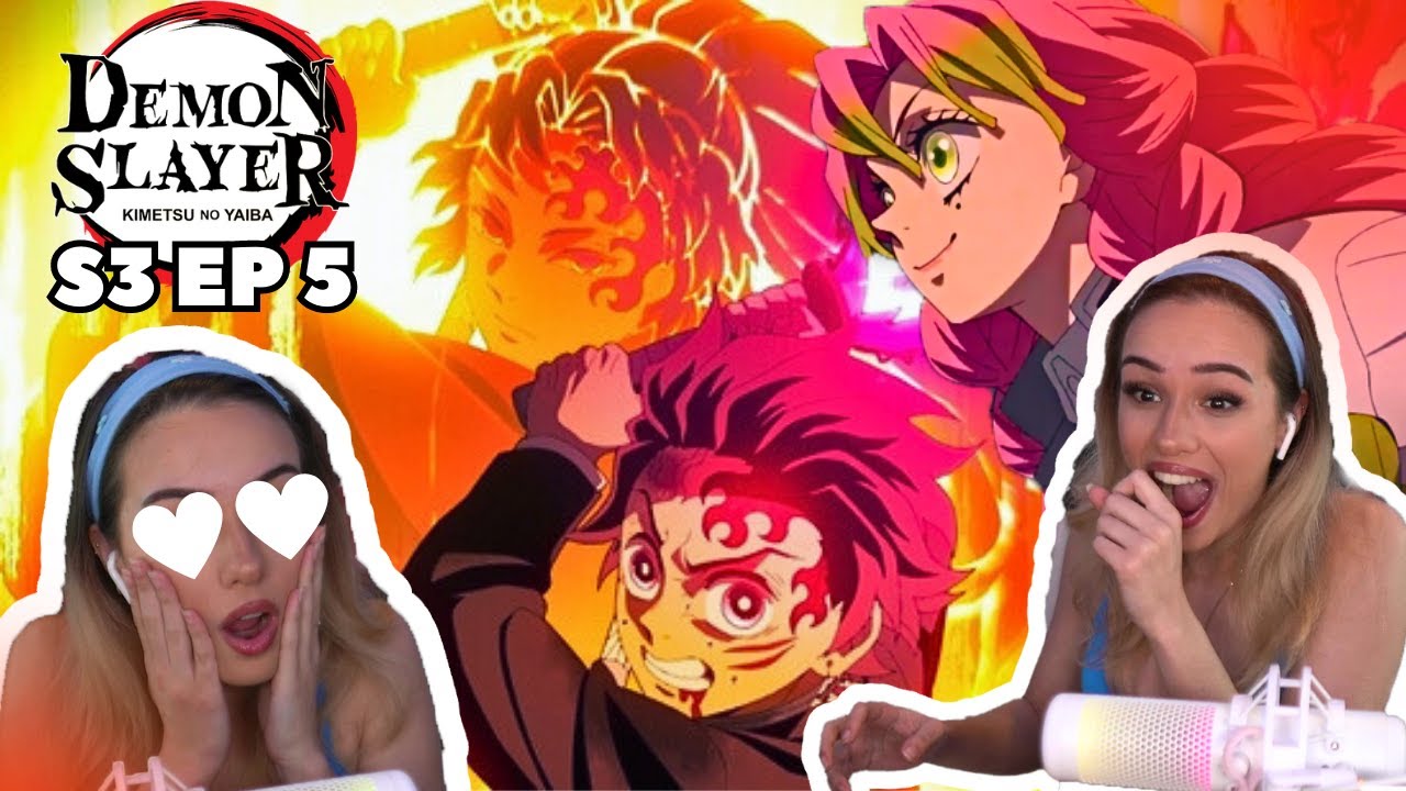 Demon slayer (kimetsu no yaiba) react ep 5 temp 3