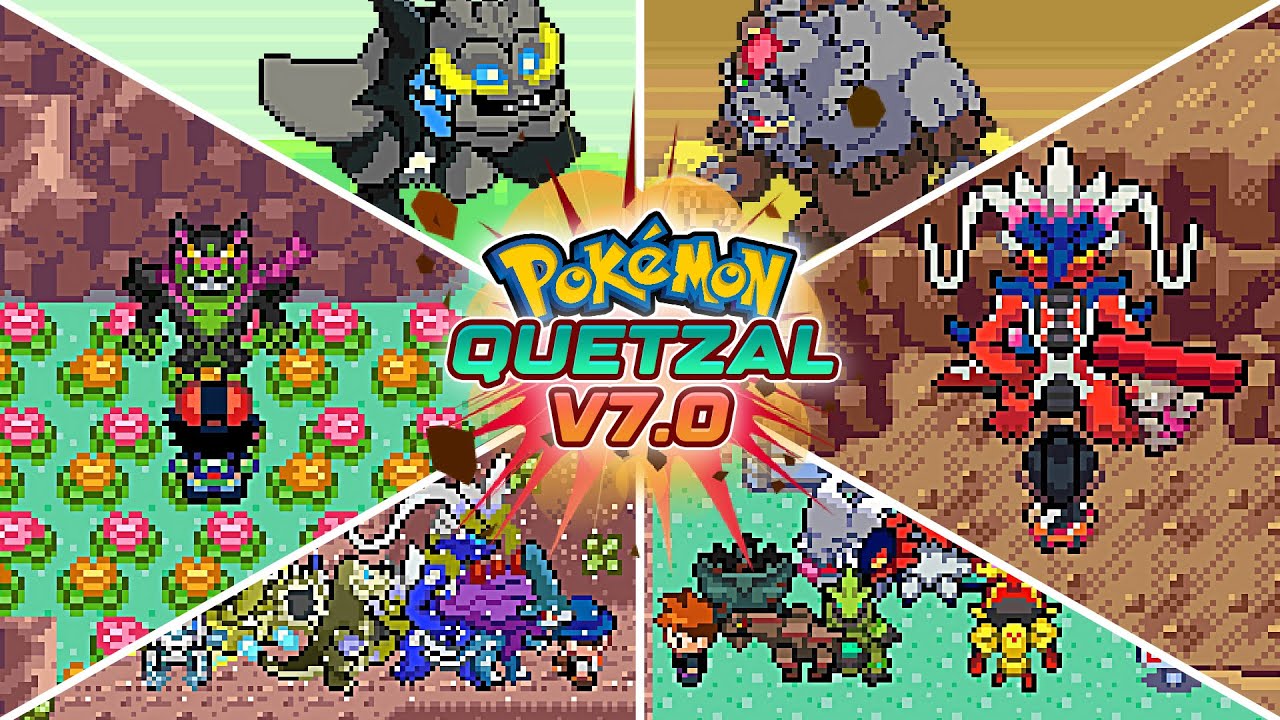 UPDATED Pokemon GBA Rom With Online PvP, Revamped Engine, Gen 1-8, Custom  UI, Quests & New Biomes! 