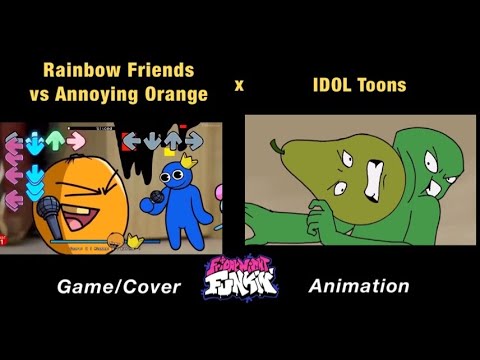 FNF Rainbow Friends Green Vs Green Sings Friends To Your End song