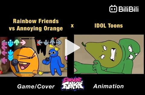 Friday Night Funkin 'VS Rainbow Friends - Green & Orange (SONG) Friends To  Your End // FNF MODS