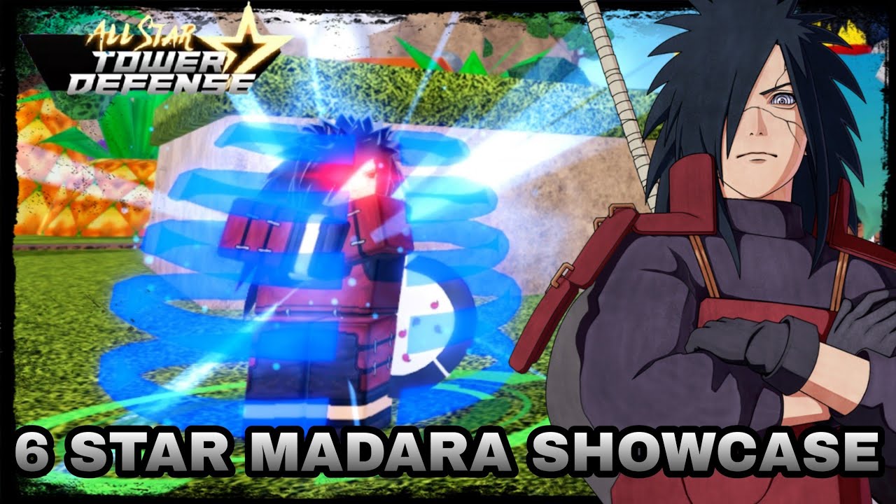 COMO PEGAR O MADARA 6 ESTRELAS + SHOWCASE ALL STAR TOWER DEFENSE 