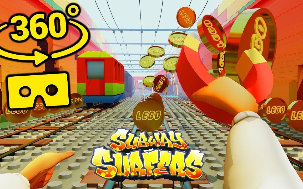 LEGO SUBWAY SURFERS 360° - วิดีโอ VR - BiliBili