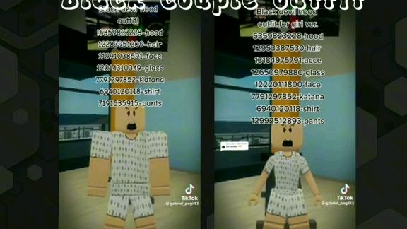 ROBLOX OUTFIT CODES X<33 - BiliBili