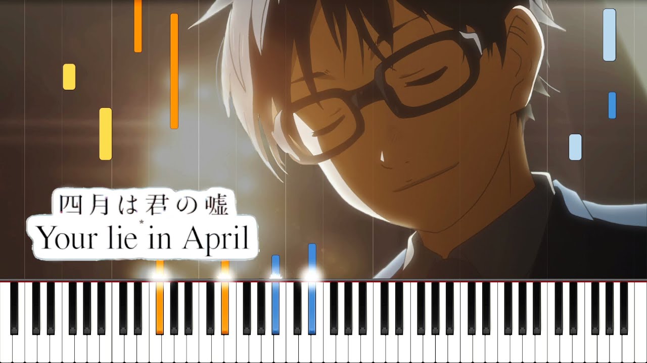 Shigatsu wa Kimi no Uso OST Kimi ga Iru Piano Transcription Sheet