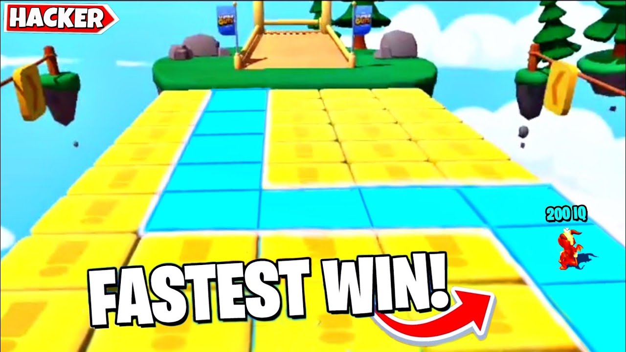 🔥Fastest Win! In Stumble Guys🔥, New Tricks In Block Dash Map