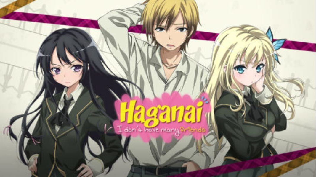 Haganai I Don't Have Many Friends Season 1 & 2 Anime + Movie DVD English  Dubbed