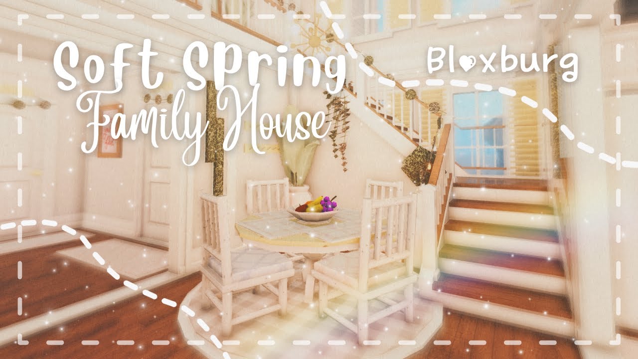 Roblox, Bloxburg: Soft 2 Story Family House, House Build 