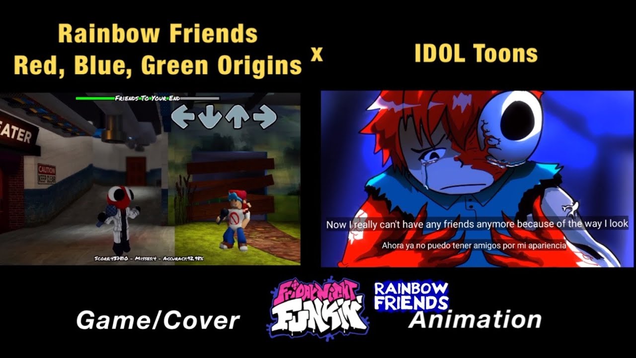 The Origin of Red - Rainbow Friends Animation 