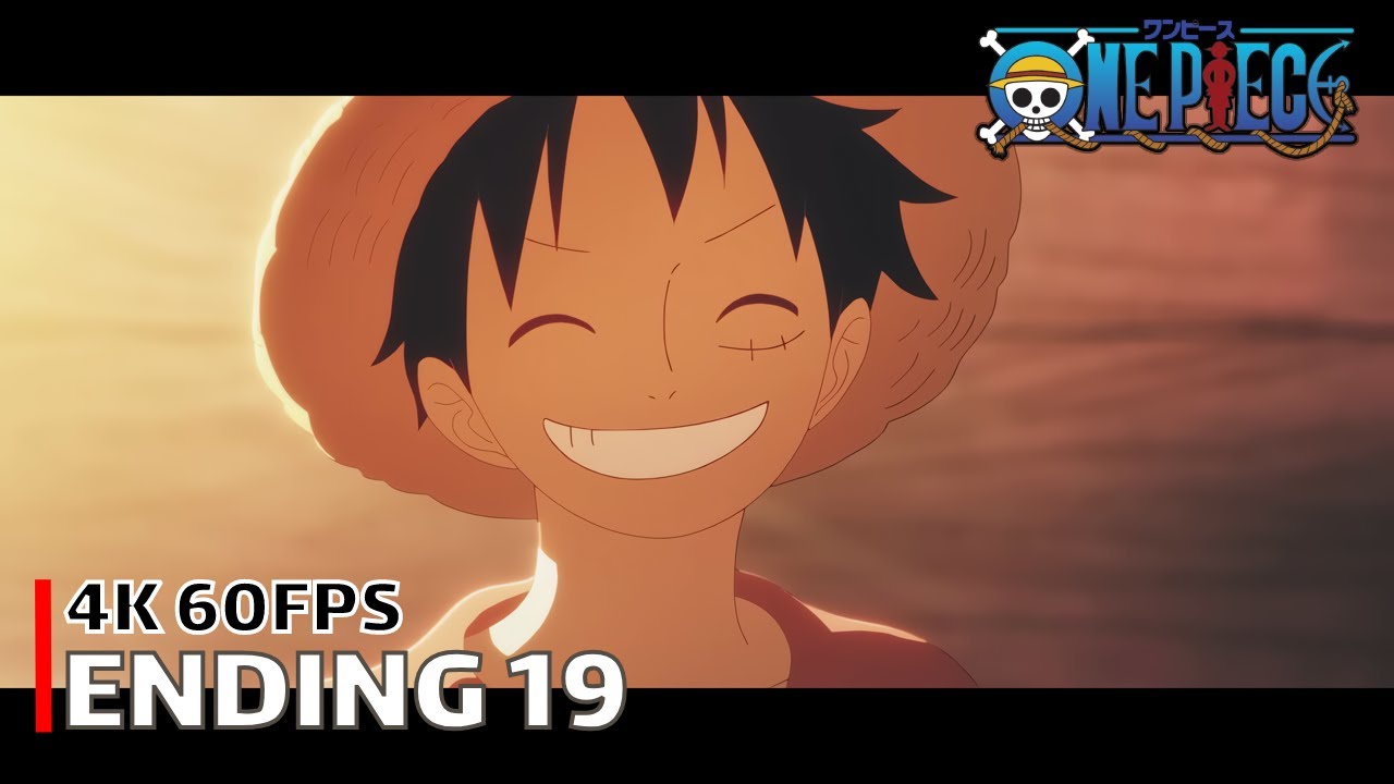 One Piece - Opening 16 【Hands Up!】 4K 60FPS Creditless