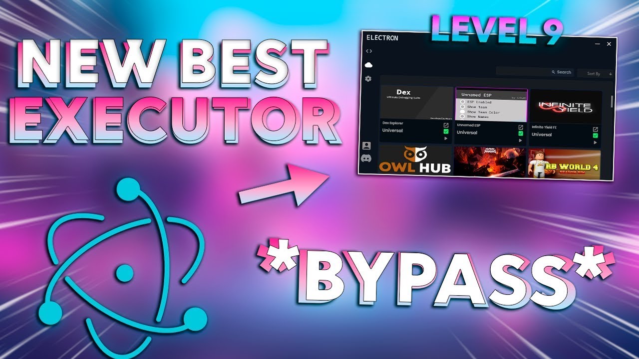 Electron x Free Executor  Roblox x Executor Menu Download 2023