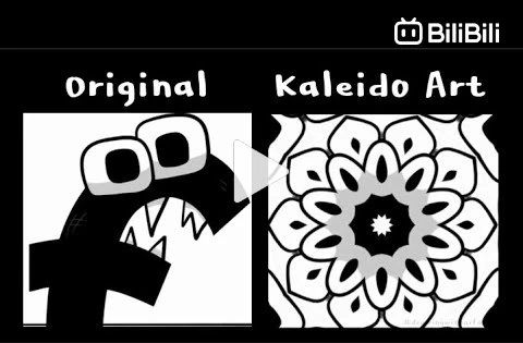 Alphabet Lore Epilogue  Original vs Kaleido Art @Mike Salcedo Alphabet Lore  Comparison - BiliBili