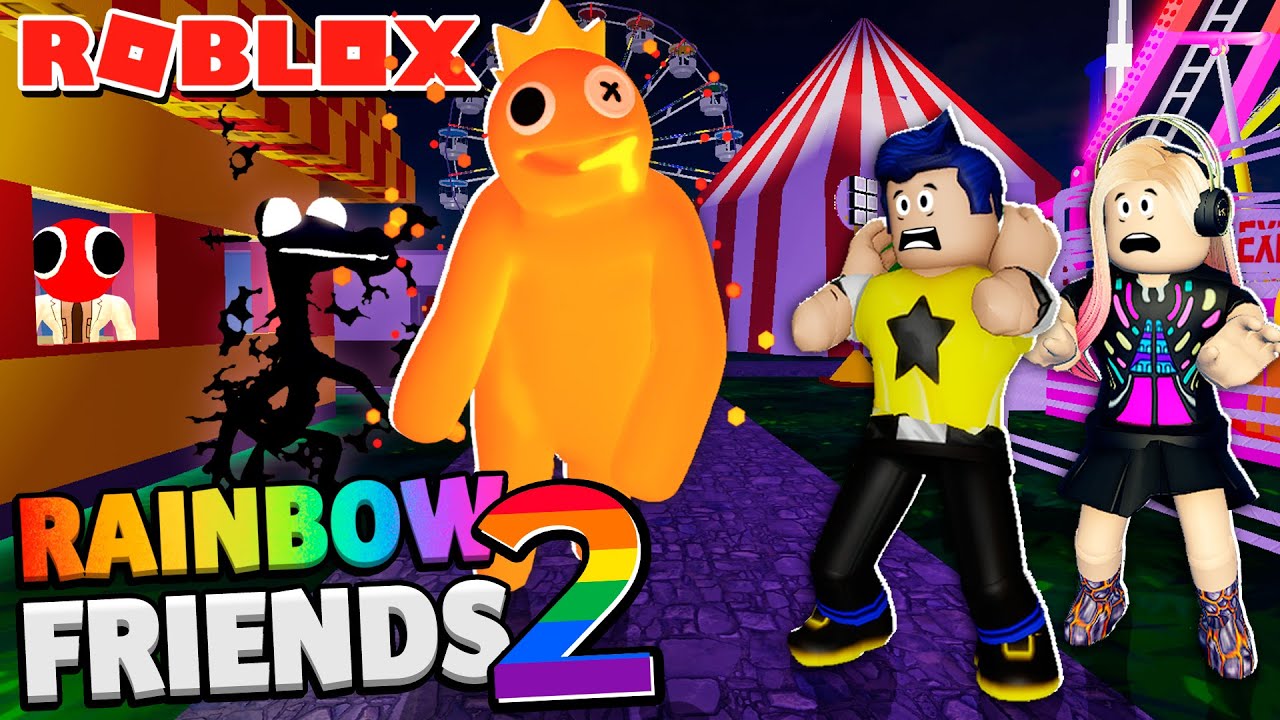 😱 Jogamos o CAPÍTULO 2 do RAINBOW FRIENDS no Roblox