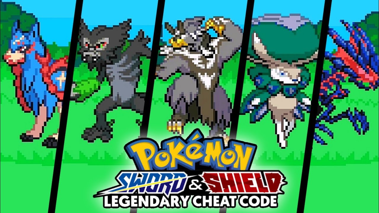 Pokémon sword and shield cheats codes Gba