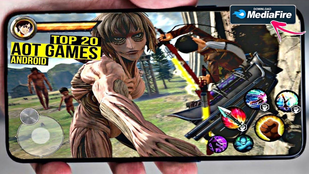 Top 10 Attack on Titan Games for Android