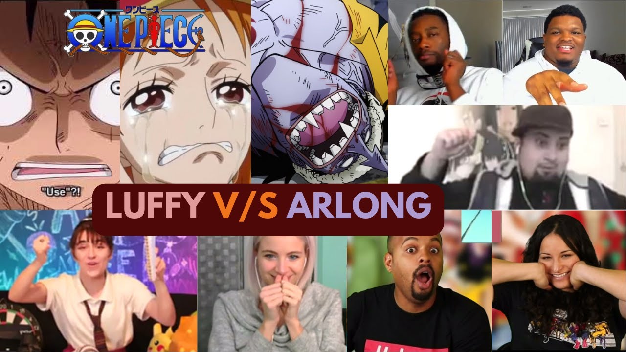 LUFFY VS ARLONG!, One Piece Episode 41 & 42 REACTION