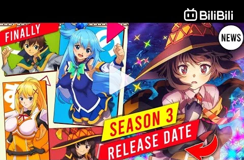 KonoSuba Season 3 Finally Has a Release Date With A New Studio