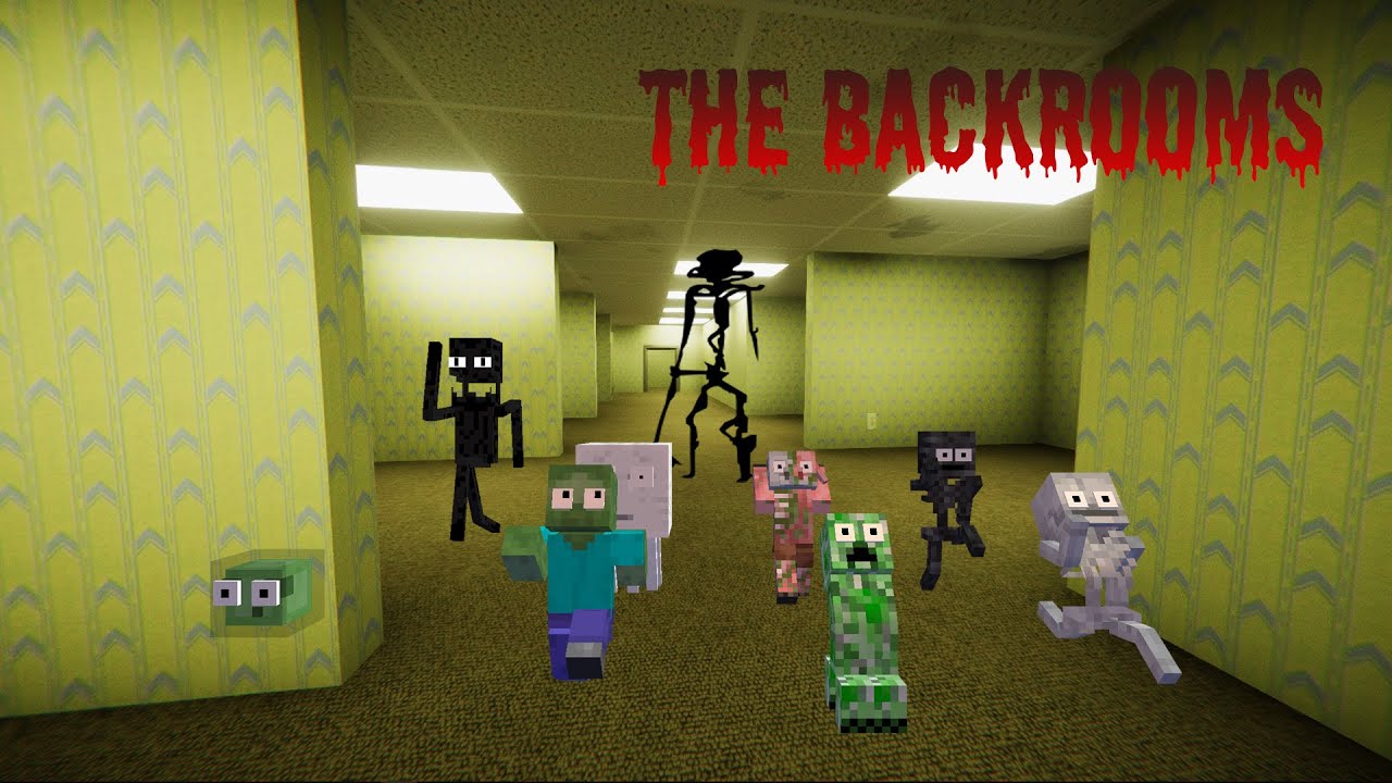 I made the backrooms. - Minecraft  Minecraft designs, Minecraft funny,  Minecraft