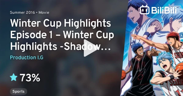 Kuroko no Basket Movie 1: Winter Cup – Kage to Hikari - Assistir