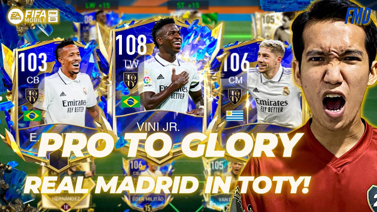 TOP🔥🤩MONTEI O TIME DO REAL MADRID NO FIFA 23 MOBILE! 