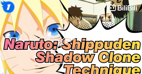 naruto shadow clone jutsu shippuden