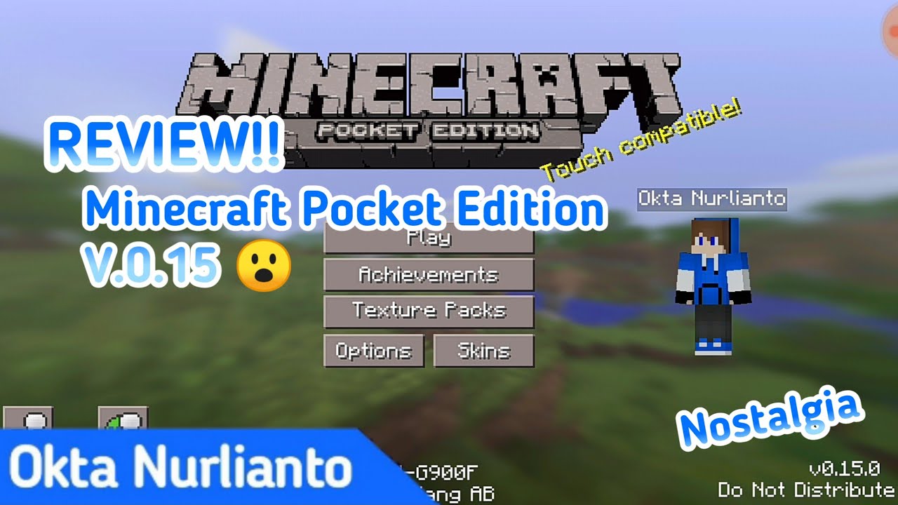 Download Minecraft Pocket Edition 0.15.0 Apk [2023] em 2023