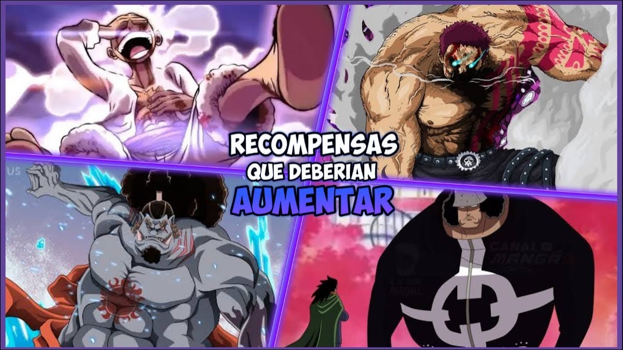 REVELADO! 😱 RECOMPENSAS DE ONE PIECE ATUALIZADAS PÓS-WANO! - BiliBili