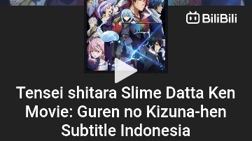 Tensei shitara Slime Datta Ken Movie: Guren no Kizuna-hen - BiliBili
