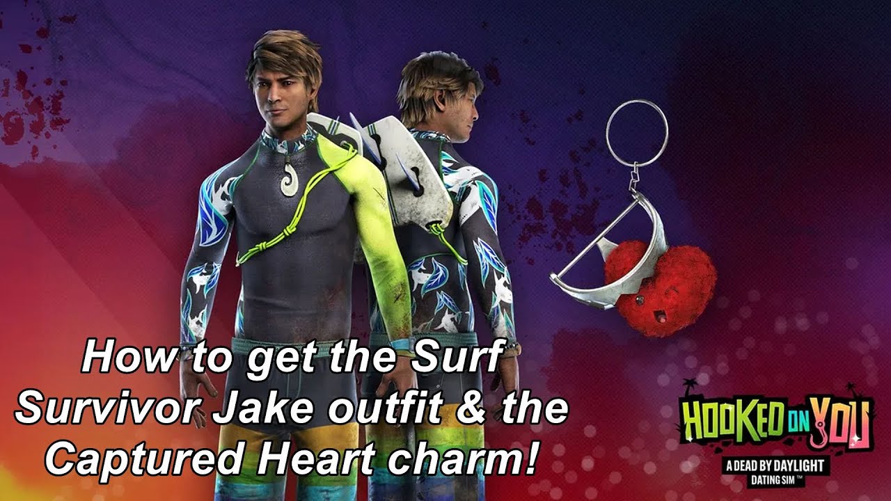 How do I get the Captured Heart Charm and Surf Survivor Outfit in