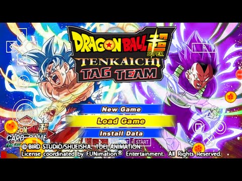 NEW Dragon Ball Super DBZ Budokai Tenkaichi 4 PPSSPP ISO DBZ TTT MOD With  Permanent Menu! - BiliBili