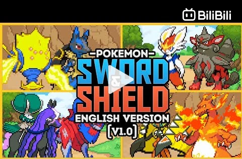 Update] Pokemon Sword & Shield GBA English Version: Hisuian Forms,  Gigantamax, Mega Evolution 