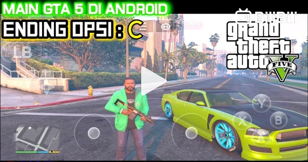 GTA 5 Fanmade Android Offline Map Luas  GTA V Fan Game Terbaik di 2021? -  BiliBili