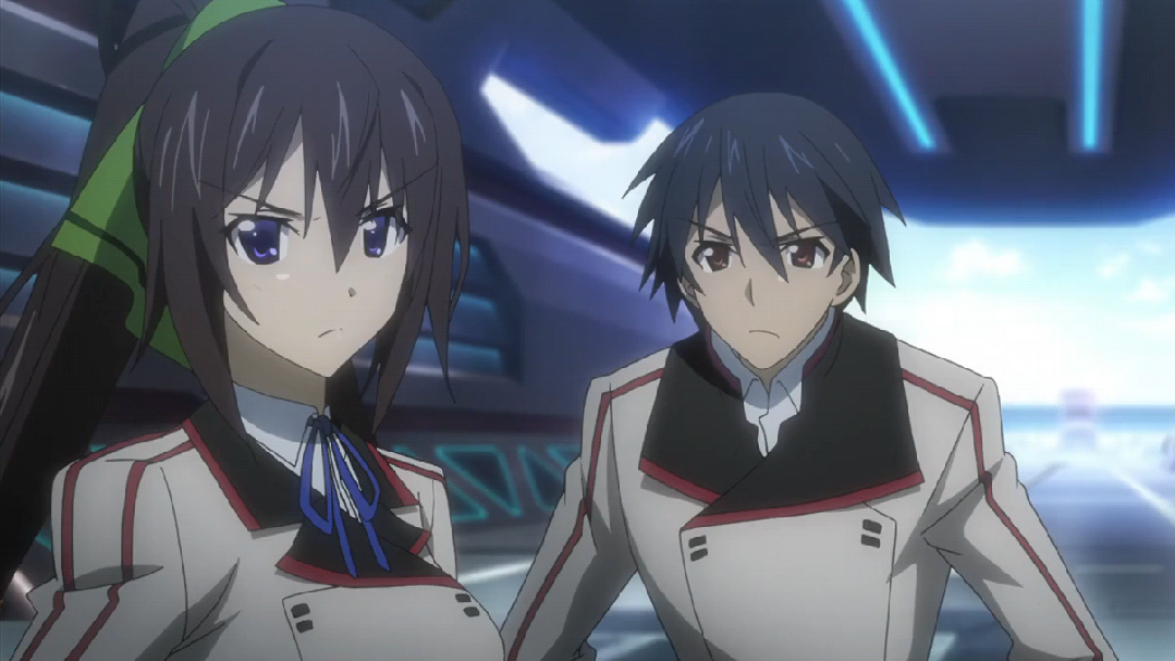 IS Infinite Stratos S1 - 02 - BiliBili