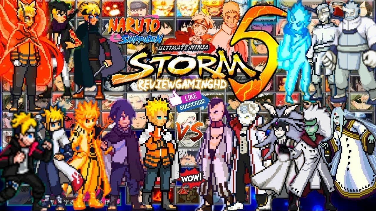 Naruto Shippuden Storm 5 Mugen New 2021 