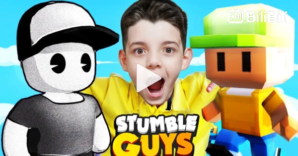 JOGUEI NA PRIMEIRA VERSÃO DO STUMBLE GUYS!!! Estava tudo diferente