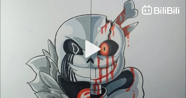 Let's Draw Sans (Speed Drawing Video) by Smudgeandfrank on DeviantArt