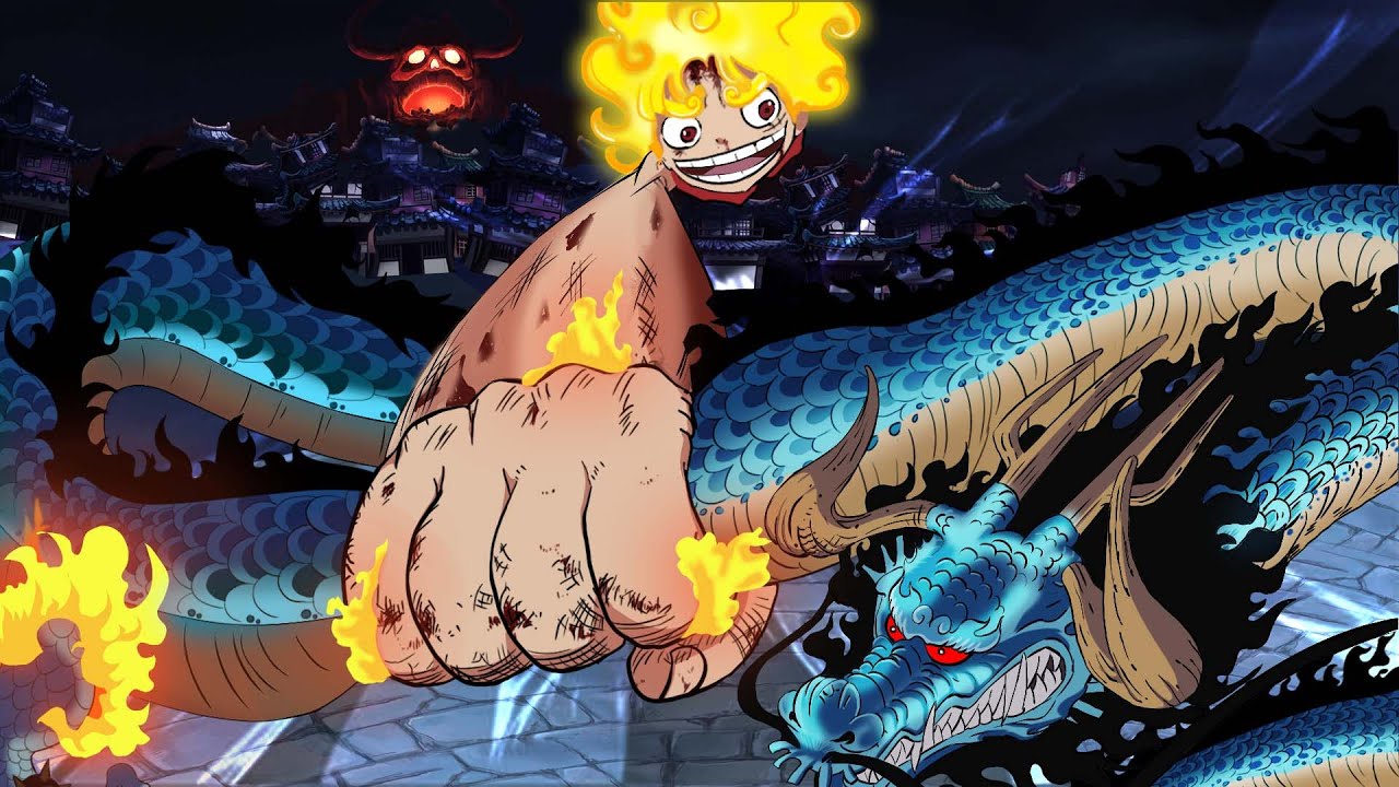 Luffy VS Kaido Gear 5 Fan Animation