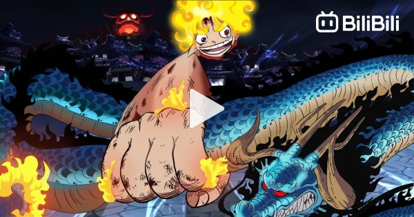 Nika Luffy Awake Gear 5 vs Kaido. Animation Drawing Cartoon 2 . Part 1. 