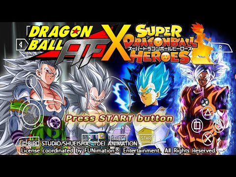 BEST NEW Attacks & BT3 Style Permanent Menu in Dragon Ball Super Budokai  Tenkaichi 4 PSP DBZ TTT MOD - BiliBili