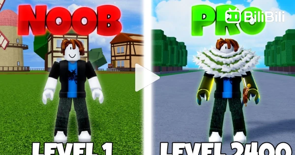 NOOB TO PRO USING REWORKED ICE FRUIT V1 IN ROBLOX BLOXFRUITS - BiliBili